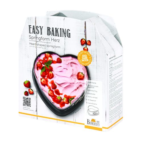 Tortownica serce 22cm EASY BAKING / Birkmann