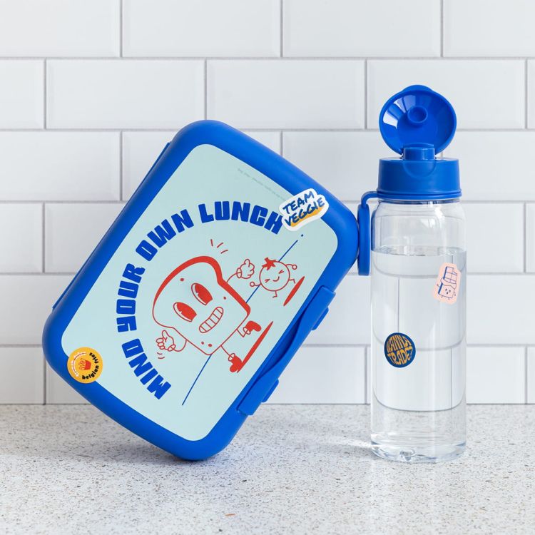 Butelka na wodę 500 ml z uchwytem Urban Doodle / Amuse