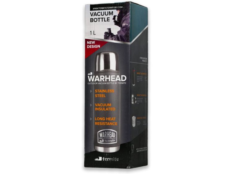 Termos WARHEAD Termite 1 litr gray