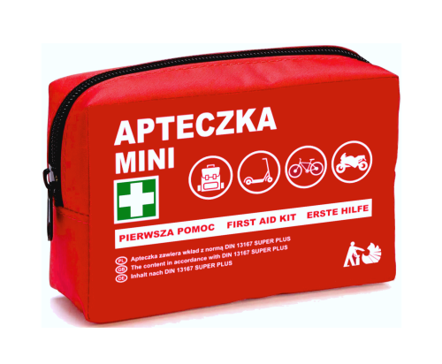Apteczka w nylonie MINI DIN13167 PLUS Luksell