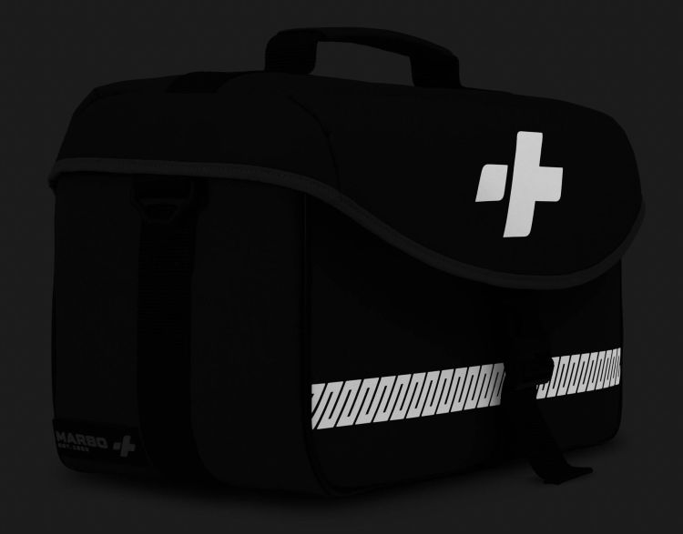 Kuferek lekarski 17l granatowy Marbo