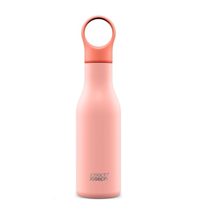 Butelka termiczna stalowa 500ml Loop, koralo / Joseph Joseph