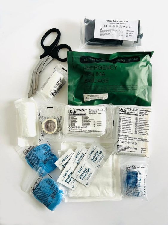 Apteczka taktyczna militarna wojskowa ATM - 1 z wyposażeniem