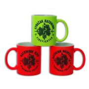 Kubek RATOWNIK POLICJA żmija 330 ml - żółty FLUO