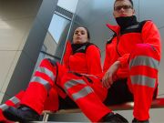 Spodnie ratownicze letnie North-Wind unisex PRM FLUO