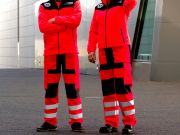 Spodnie ratownicze letnie North-Wind unisex PRM FLUO