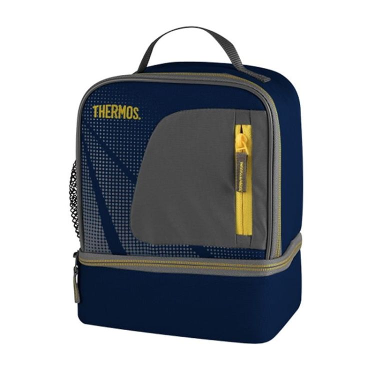Dwukomorowa torba termiczna Thermos 4l – niebieska