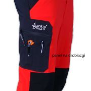 Spodnie ratownicze letnie elastyczne FLEXI North-Wind PRM-23 FLUO