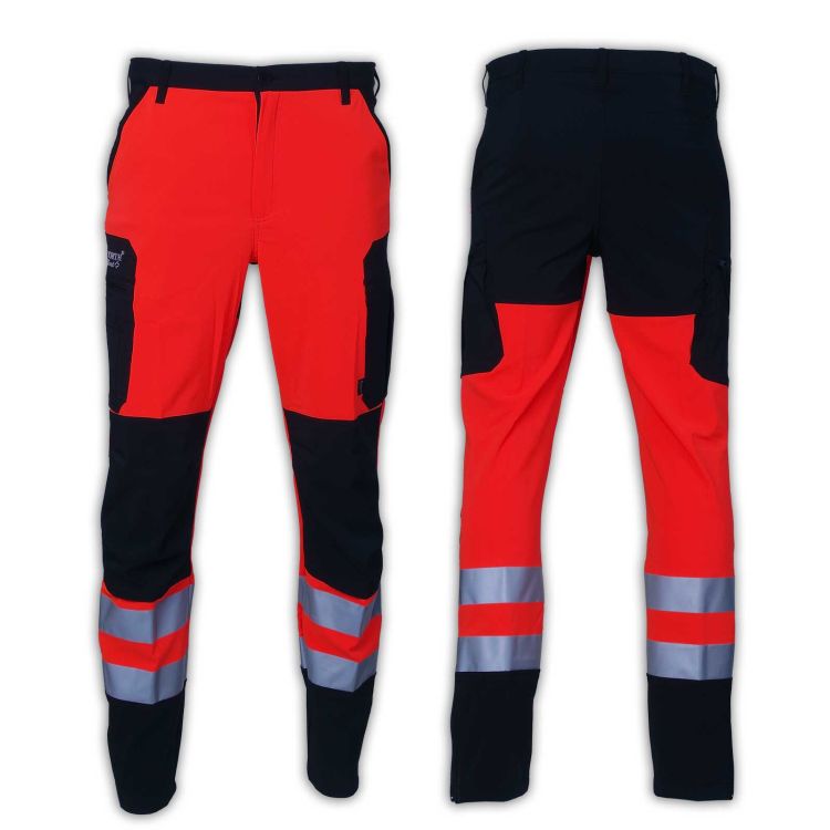 Spodnie ratownicze letnie elastyczne FLEXI North-Wind PRM-23 FLUO