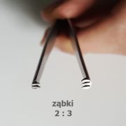 Pinceta chirurgiczna 3:4 ząbki 12,5 cm