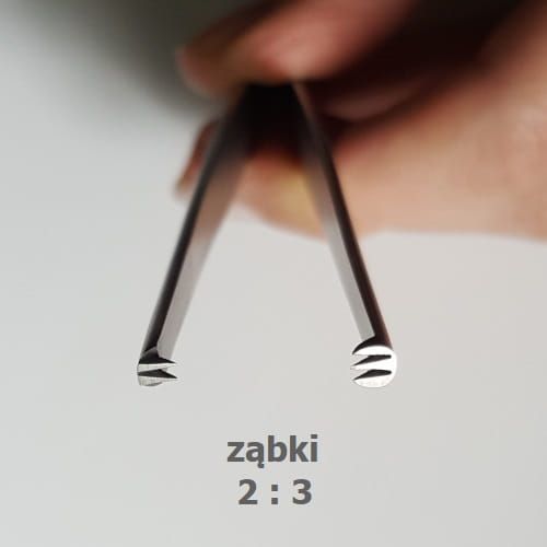 Pinceta chirurgiczna 3:4 ząbki 12,5 cm