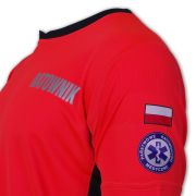 Koszulka ratownicza PRM-23 FLUO męska odblaskowa termoaktywna MESH
