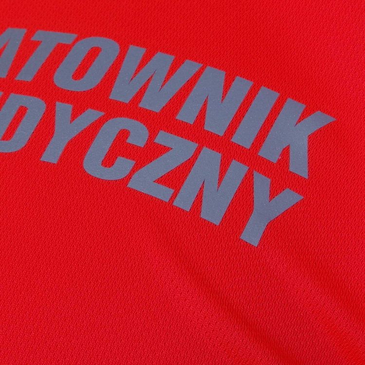 Koszulka ratownicza PRM-23 FLUO męska odblaskowa termoaktywna MESH