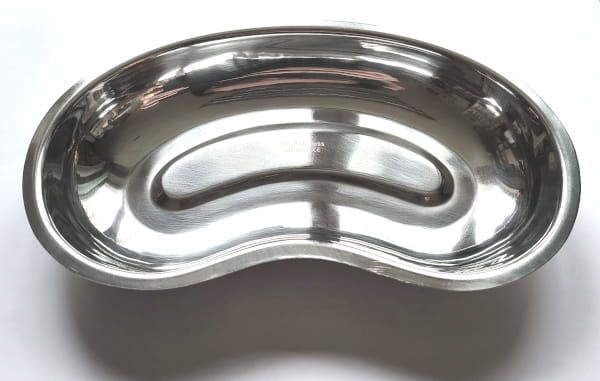Taca metalowa typ nerka mała 170 x 100 x 35 mm