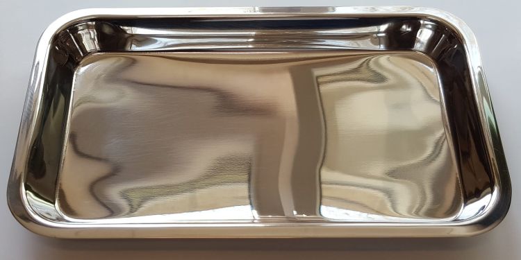 Taca metalowa mała 250 x 150 x 25 mm
