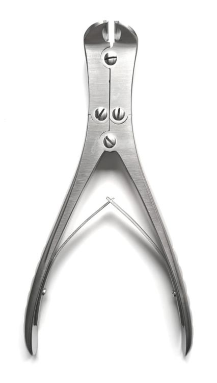 Kleszcze do drutu typ czołowe (TC gold) - 22 cm