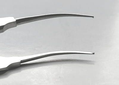 Pinceta okulistyczna typ Hess - 10 cm