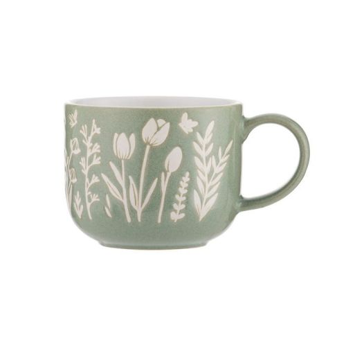 Kubek 400ml. Green Tulip In The Meadow / Mason Cash