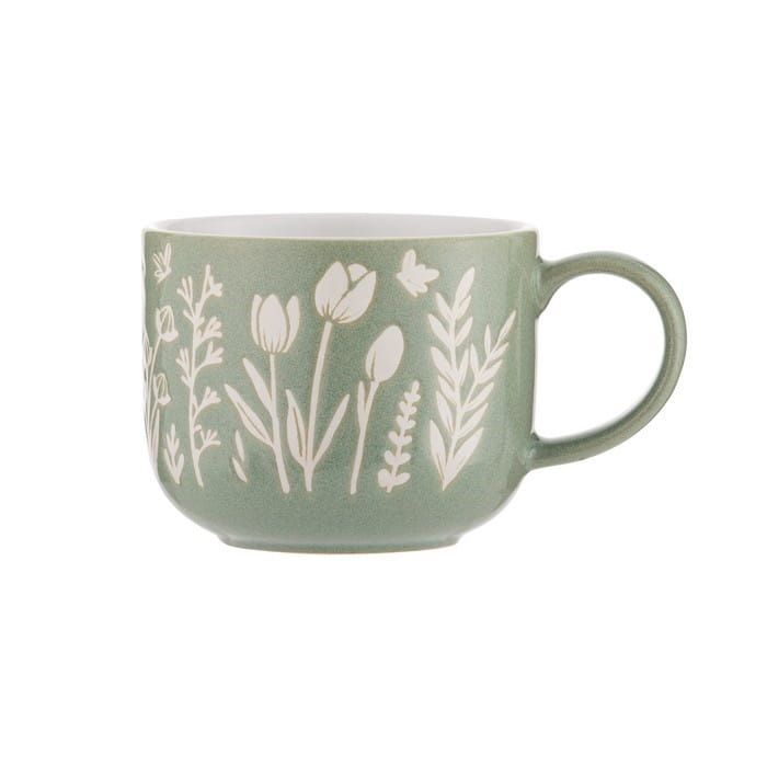 Kubek 400ml. Green Tulip In The Meadow / Mason Cash