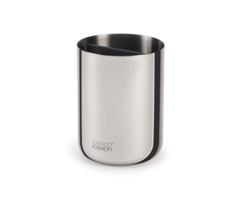 Organizer na szczoteczki EasyStore Luxe stalowy / Joseph Joseph