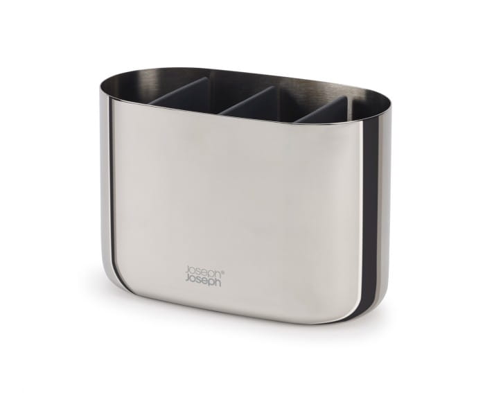 Organizer na szczoteczki L EasyStore Luxe, stal / Joseph Joseph