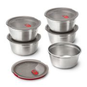 Lunch box/pojemnik stalowy okrągły L 950 ml. / BLACK+BLUM