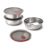 Lunch box/pojemnik stalowy okrągły S 650 ml. / BLACK+BLUM