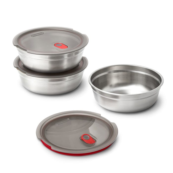 Lunch box/pojemnik stalowy okrągły S 650 ml. / BLACK+BLUM