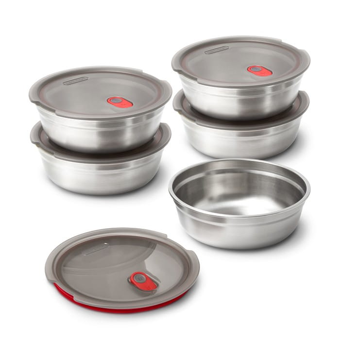 Lunch box/pojemnik stalowy okrągły S 650 ml. / BLACK+BLUM