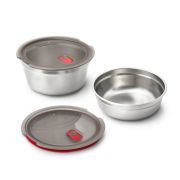 Lunch box/pojemnik stalowy okrągły S 650 ml. / BLACK+BLUM