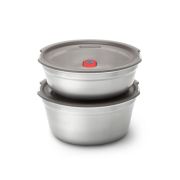 Lunch box/pojemnik stalowy okrągły S 650 ml. / BLACK+BLUM