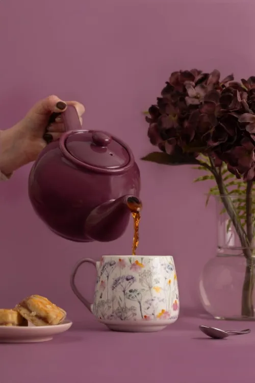 Imbryk do herbaty 1,1l. purpurowy / Price and Kensington