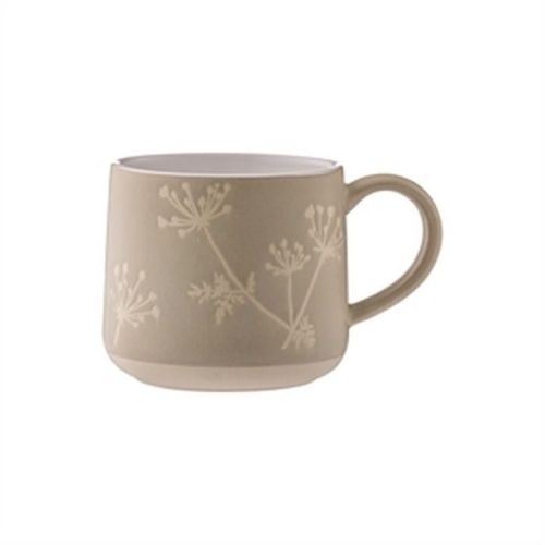 Kubek 0,4l. brązowy Gypsophila Botanical / Mason Cash