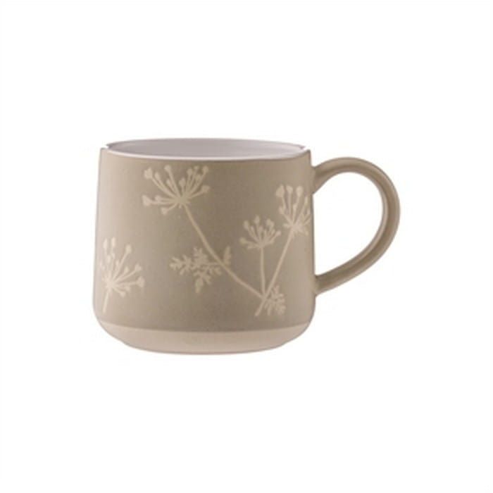Kubek 0,4l. brązowy Gypsophila Botanical / Mason Cash