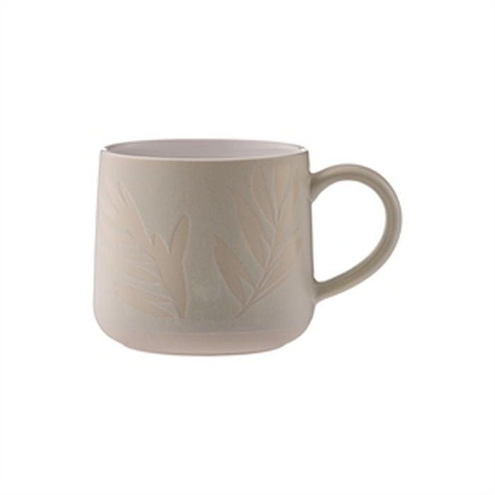Kubek 0,4l. szary Olive Leaf  Botanical / Mason Cash