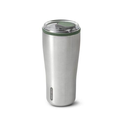 Kubek termiczny stalowy 0,6l. oliwka New version / BLACK+BLUM
