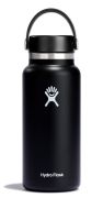 Butelka 32oz Wide Mouth Flex Cap, Black 946 ml / Hydro Flask