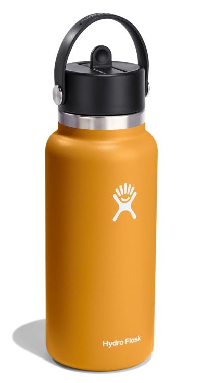 Butelka 32oz Wide Mouth Flex Straw Cap, Fossil 946 ml / Hydro Flask