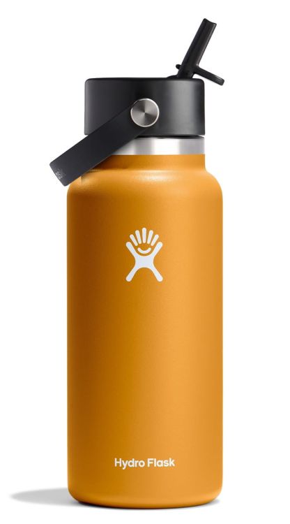 Butelka 32oz Wide Mouth Flex Straw Cap, Fossil 946 ml / Hydro Flask
