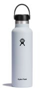 Butelka 21oz Standard Mouth Flex Cap, White 621 ml / Hydro Flask