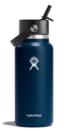 Butelka 32oz Wide Mouth Flex Straw Cap, Indigo 946 ml / Hydro Flask