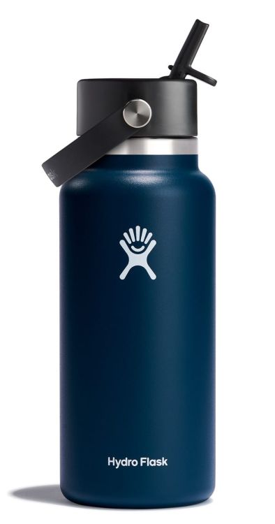 Butelka 32oz Wide Mouth Flex Straw Cap, Indigo 946 ml / Hydro Flask