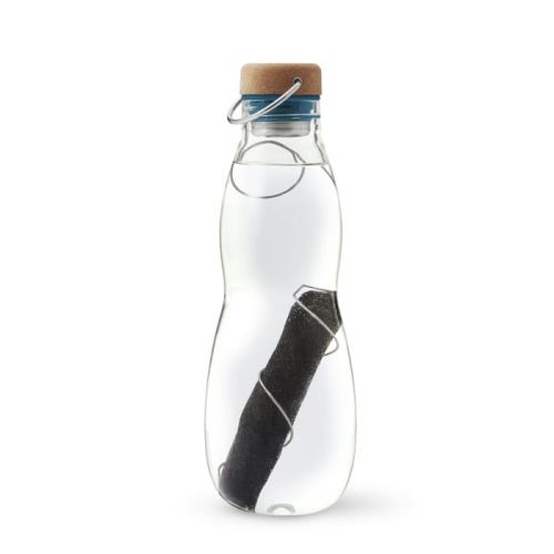 Butelka na wodę EAU GOOD w pokrowcu, morska / BLACK+BLUM