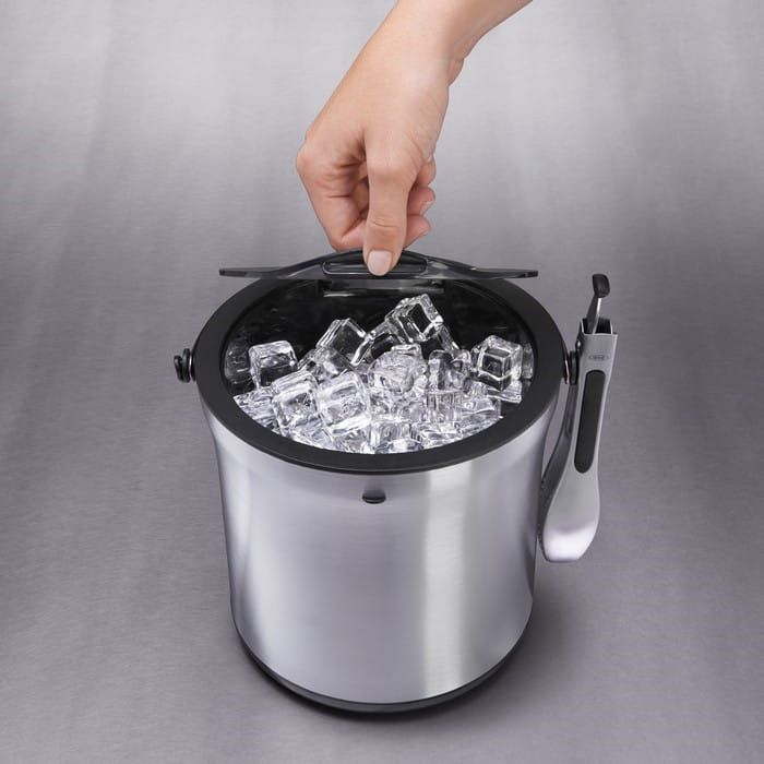 Wiaderko na lód ze szczypcami Steel Good Grips / OXO