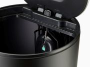 Kosz okrągły wolnostojący 30l. Carbon Black Arc / Joseph Joseph