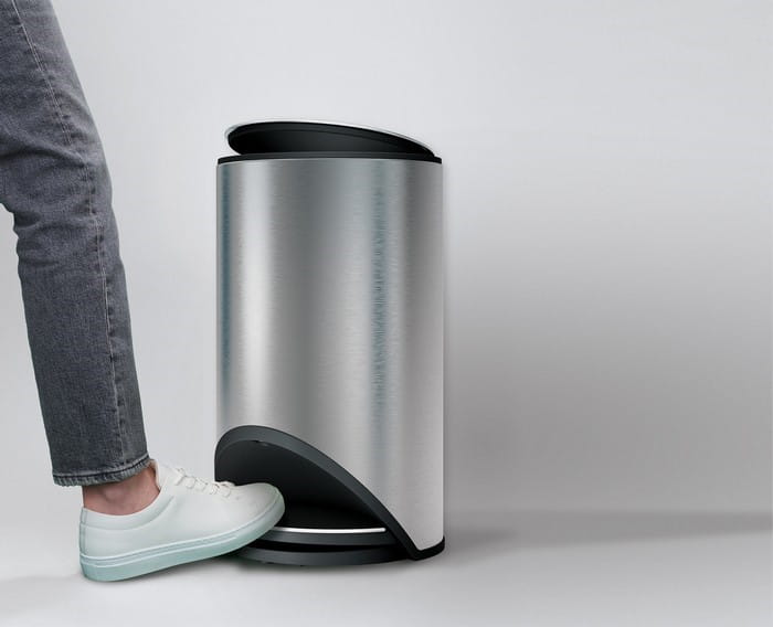 Kosz okrągły wolnostojący 10l. StainlessSteel Arc / Joseph Joseph