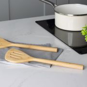 Łopatka drewniana z otworami CLASSIC Bamboo / KitchenAid