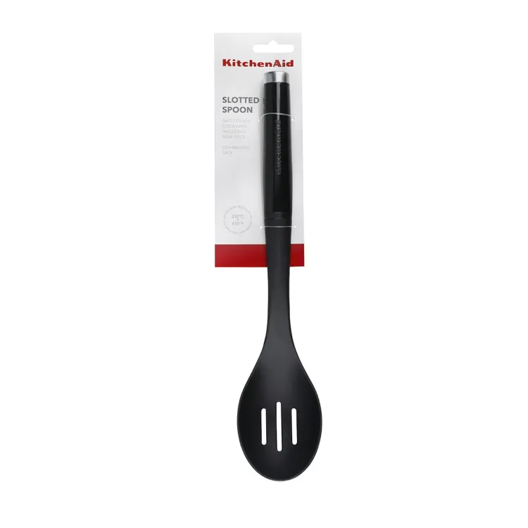 Łyżka kuchenna z otworami CLASSIC Onyx Black / KitchenAid