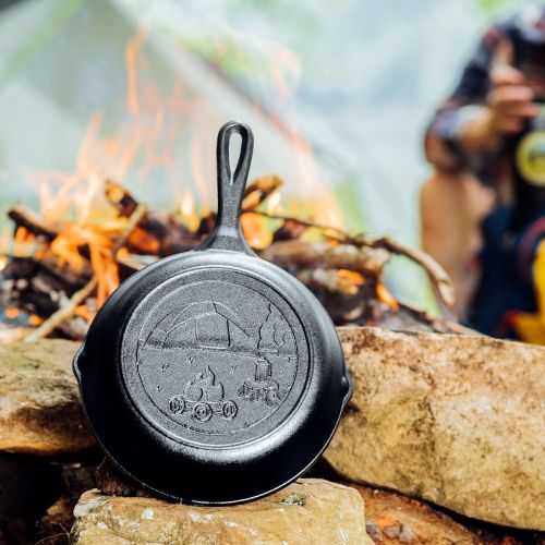 Patelnia żeliwna 20 cm TENT Wanderlust / Lodge