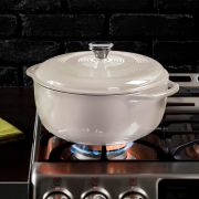 Garnek żeliwny emaliowany 7L Oyster / Lodge
